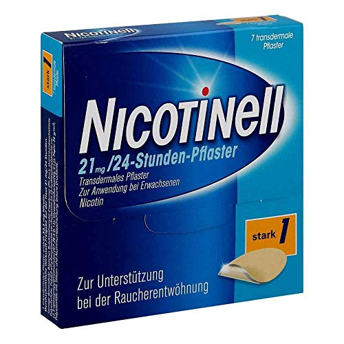 Nicotinell 21 mg 24-Stunden-Pflaster zur Raucherentwöhnung, 7 St. Pflaster